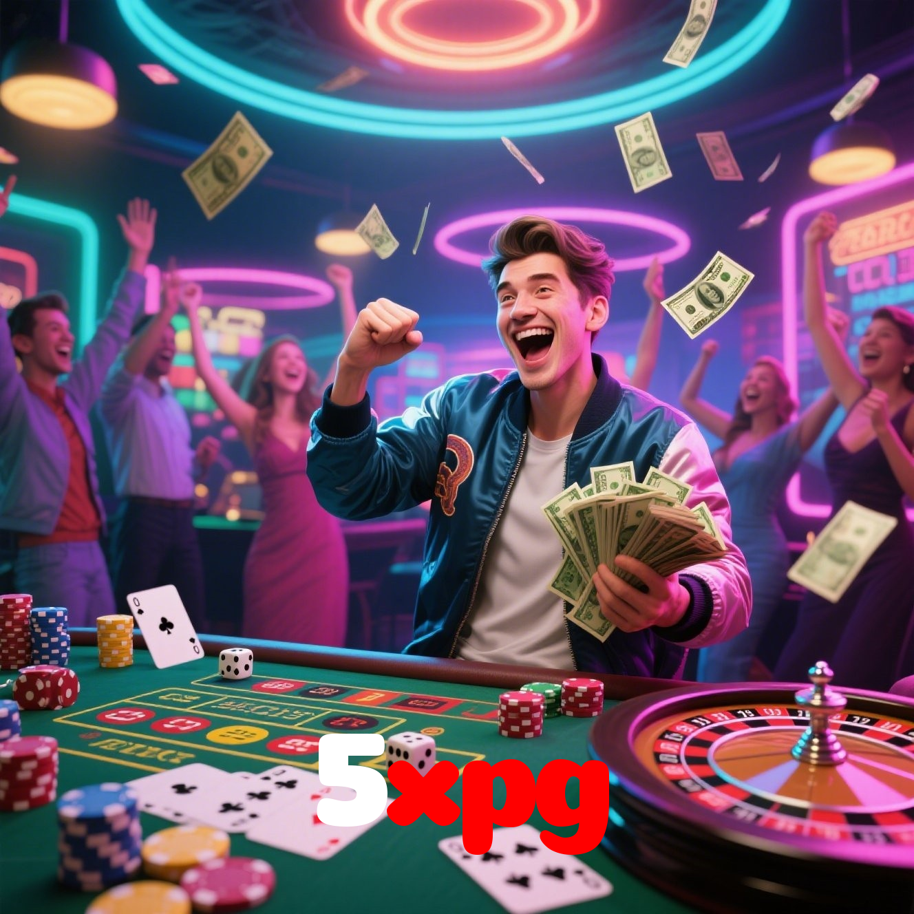 5xpg:Aposte no seu time e ganhe prêmios incríveis com poker e roleta!
